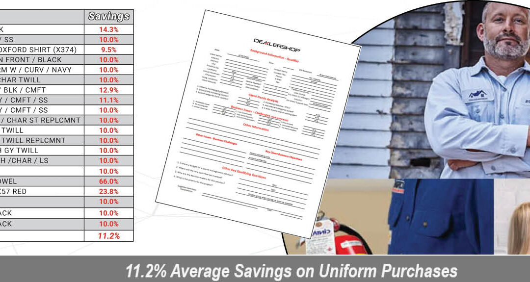 DealerShop Delivers Game-Changing Savings on Uniform Rentals and Facility Services